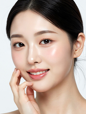 탄력을 잃은 이마 젊은 인상으로