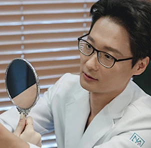 조화로운 모양의 코 디자인