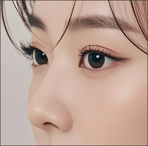 세련된 코 모양으로 변신